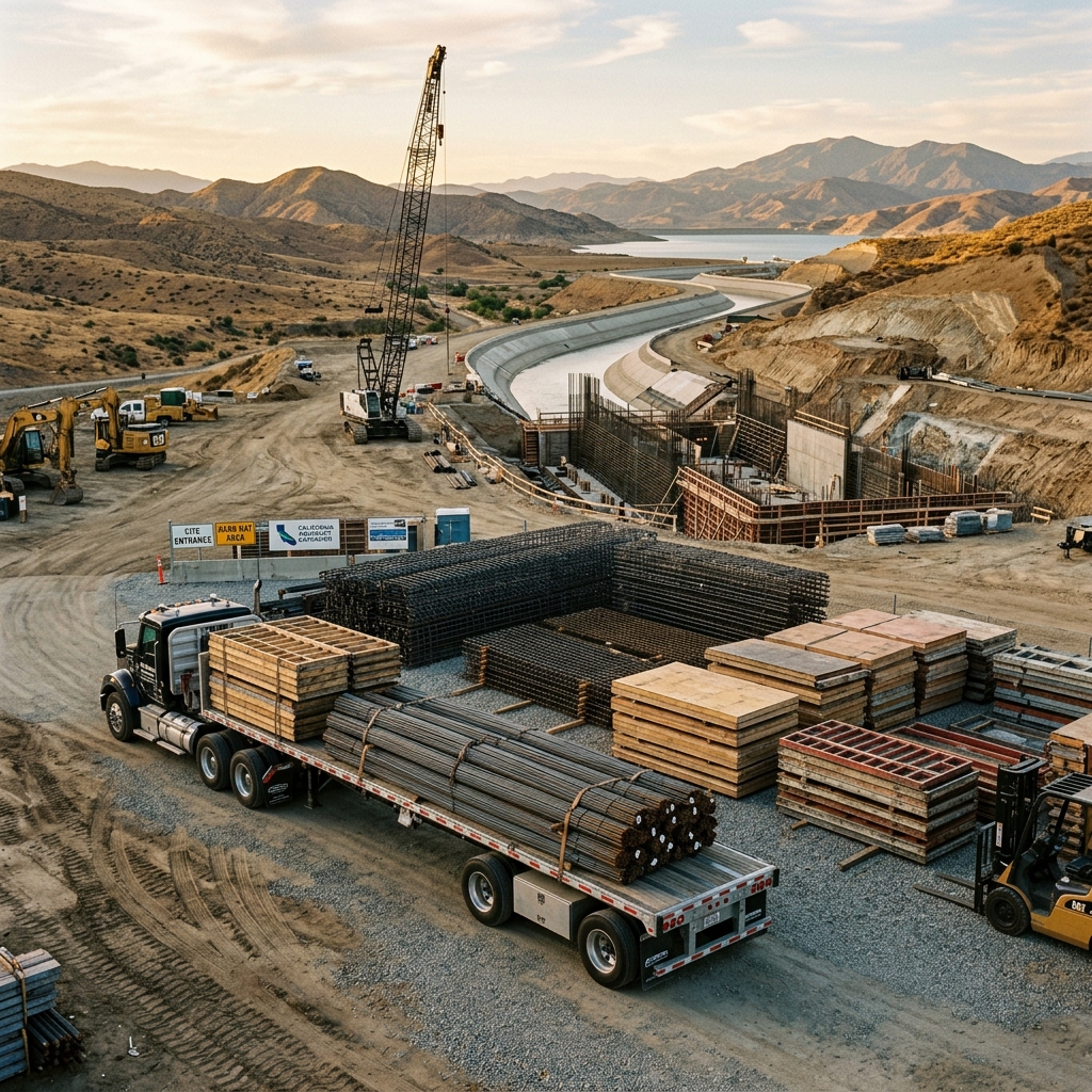 DWR Aqueduct Material Logistics